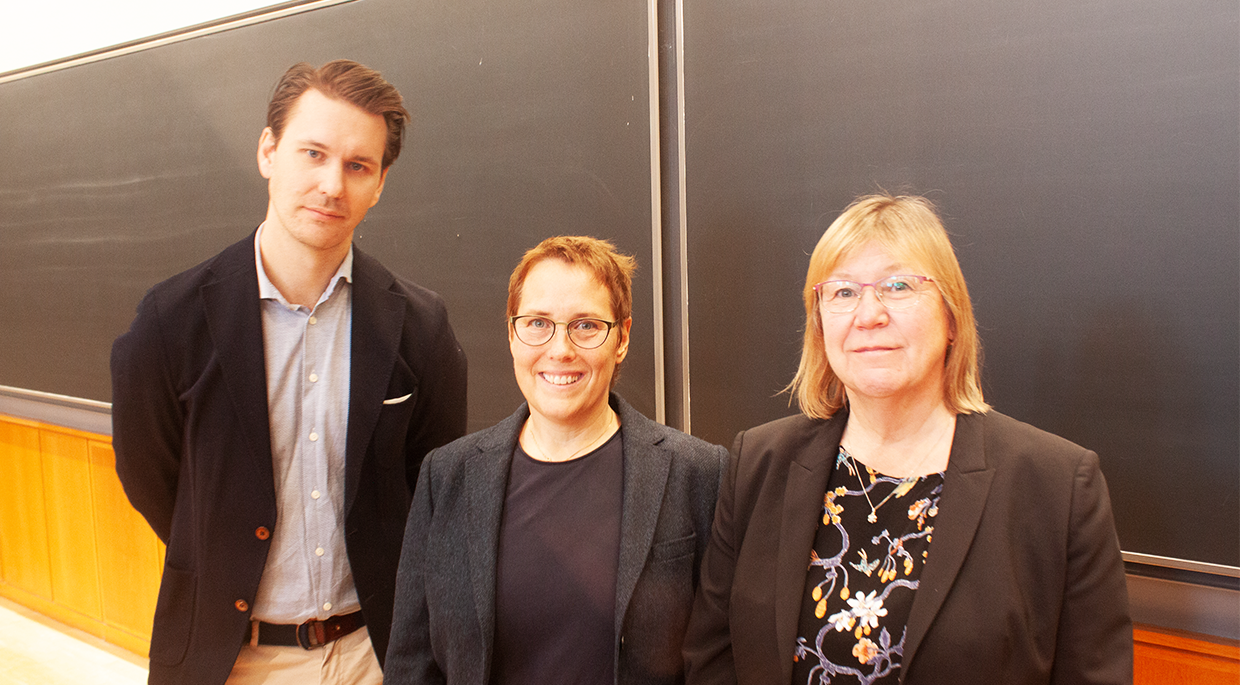 Petter Alvsten, UC, Ann-Sofie Henrikson, Umeå University, and Annina H Persson, KTH.