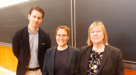 Petter Alvsten, Annina H Persson and Ann-Sofie Henrikson.